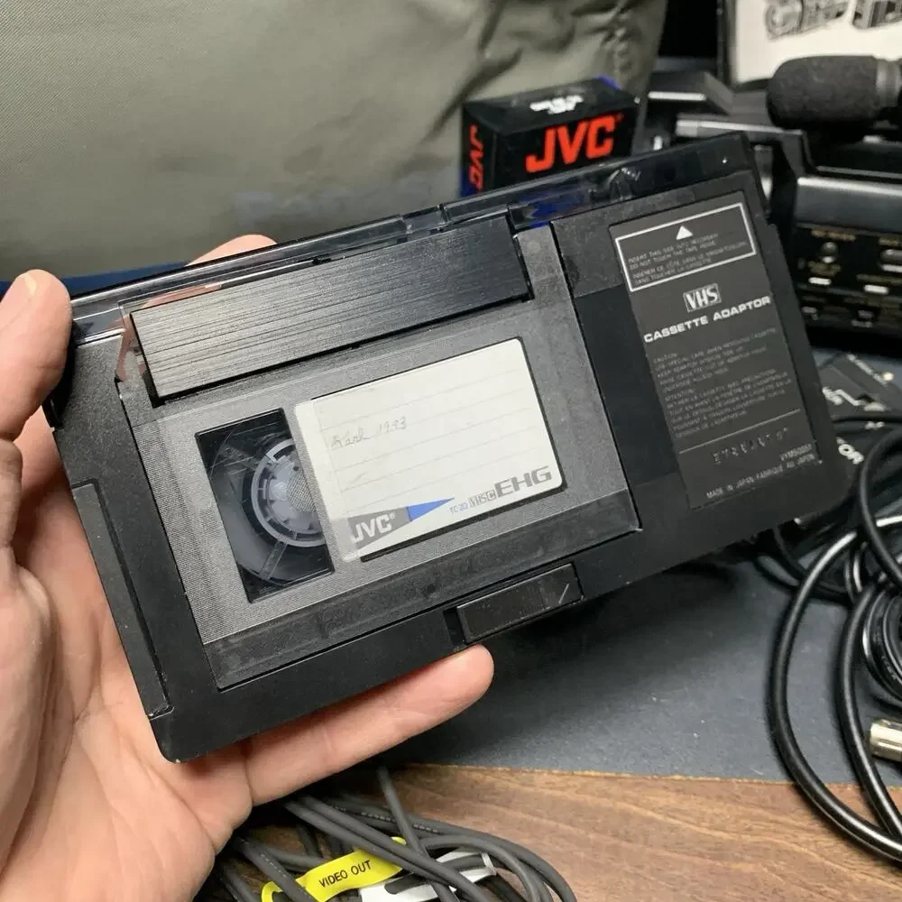 Vtg Panasonic OmniMovie VHSC Model PV-110D Camcorder Battery Charger 1987 More.